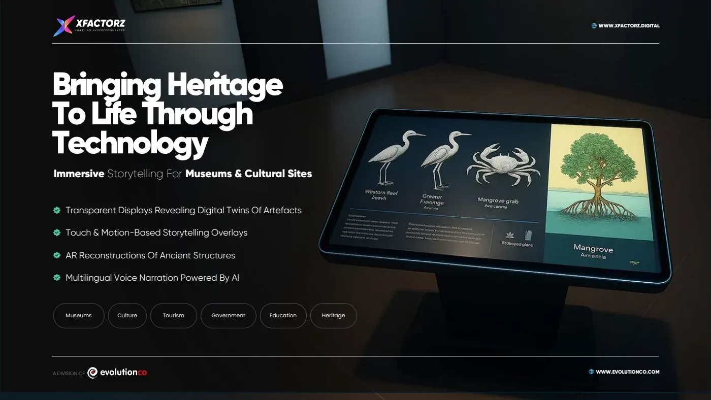 Brochure page: Heritage & museums